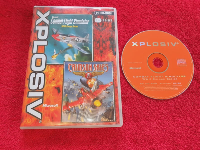 Combat Flight Simulator & Crimson Skies - PC Game Carousel 1