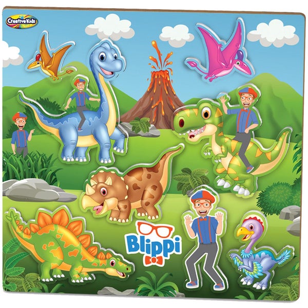 Blippi Dinosaur Puzzle Carousel 1