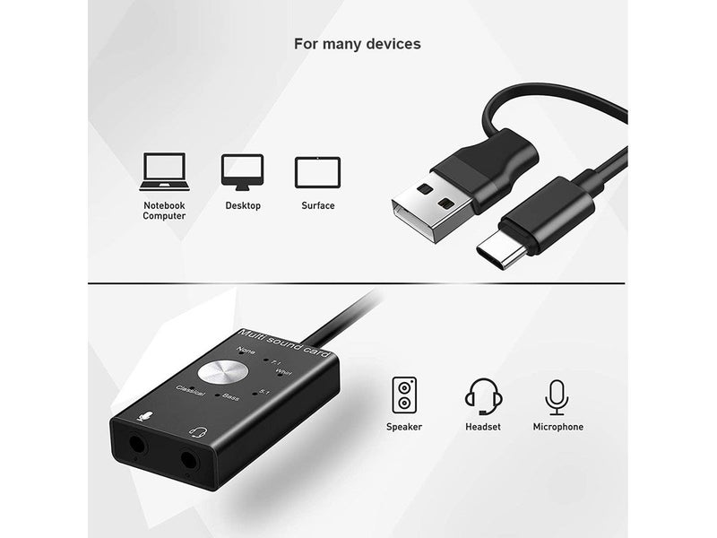 7.1 Ch USB Sound Card Adapter Carousel 9