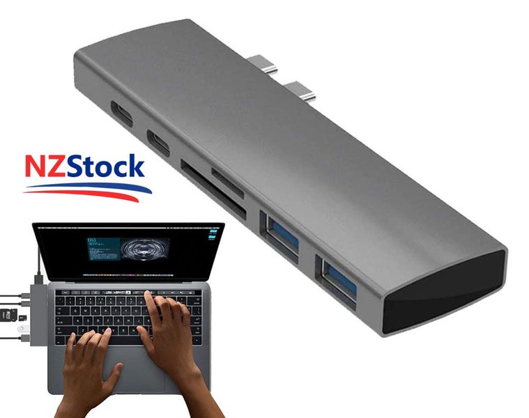 PTN New 7in1 USB-C Hub Card Reader Sale Sale Carousel 1