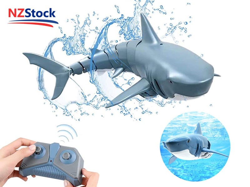 Remote Control Boat Electric Shark Simulation Toy Carousel 1