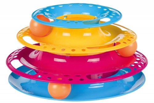 Cat Toy - Catch the Balls - 3 Tier Carousel 1