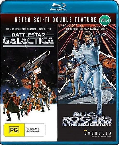 BATTLESTAR GALACTICA / BUCK ROGERS IN THE 25TH CENTURY (BLU-RAY) Carousel 1