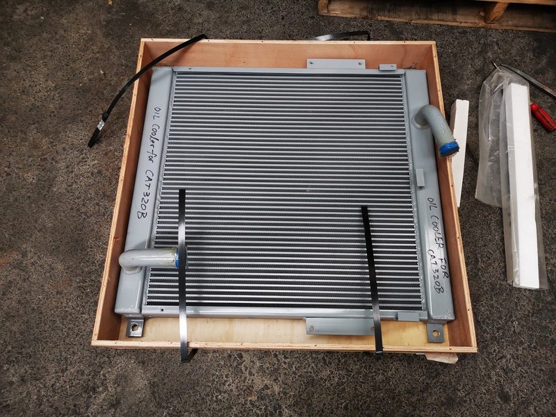 Hydraulic oil cooler for CAT 320B part no: 141-5721 1415721 743W*844H*85T Carousel 3