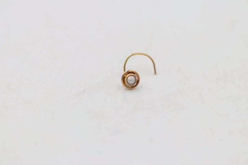 22ct Gold Nose Stud NS04 Carousel 1
