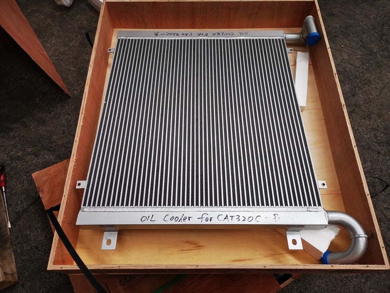 Hydraulic oil cooler for CAT 320C type B part no: 83-8115 1838115 850W*710H*45T Carousel 1