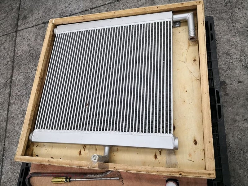 Hydraulic oil cooler for Sumitomo SH120A3 part no: unknown 610W*705H Carousel 1