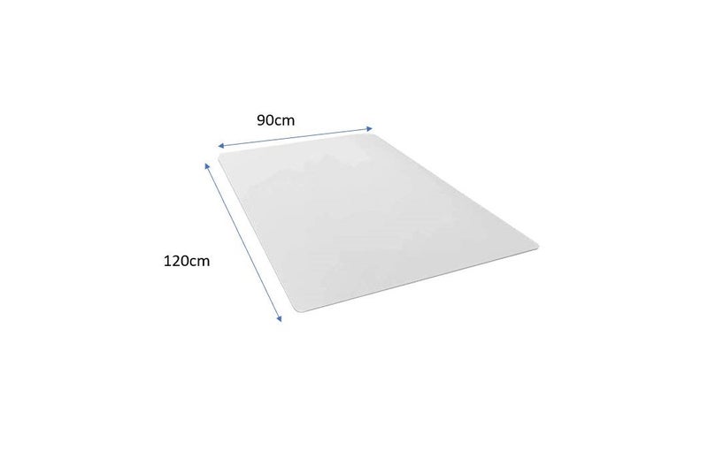 PTN 90x120cm Clear Chair Floor Mat protector Office Caster Chair Stool Carousel 2