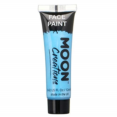 Face & Body Paint by Moon Creations Sky Blue Water Based Face Paint Makeup for A Carousel 1