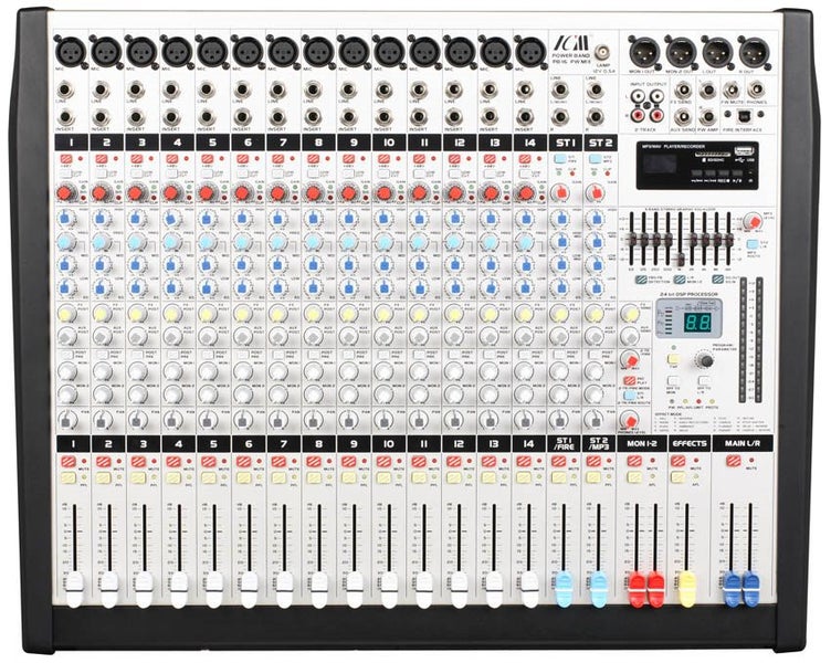 ICM PB-16 16 Channel Powerful 1600Watt Powered Mixer (MX08) Carousel 1