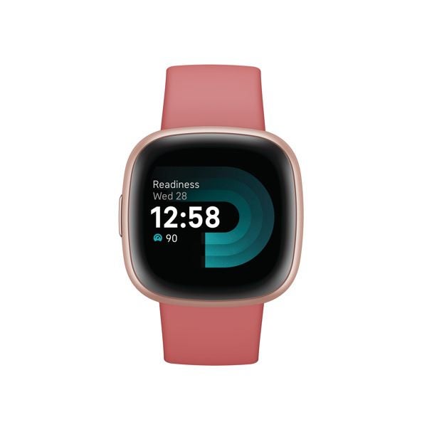 Fitbit Versa 4 Smartwatch (Sand / Copper Rose) Carousel 2