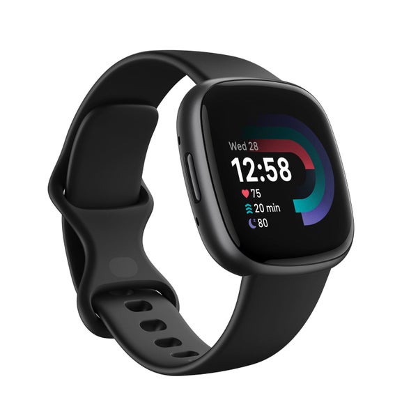 Fitbit Versa 4 Smartwatch (Black / Graphite) Carousel 1