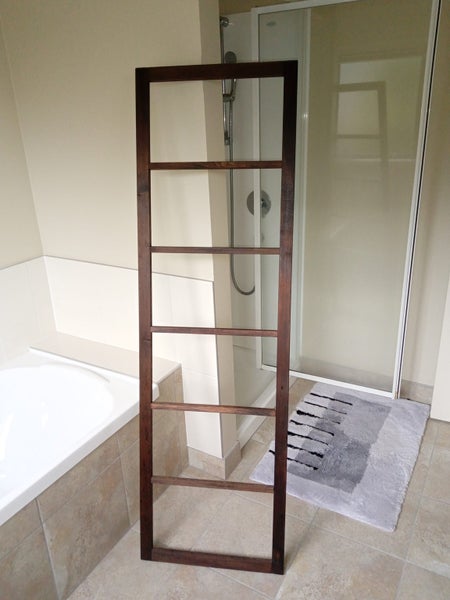 teak wood towel ladder Carousel 2