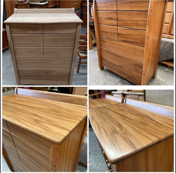 Modern design Sorenmobler Solid rimu entertainment unit- FULLY RESTORED~ Carousel 8