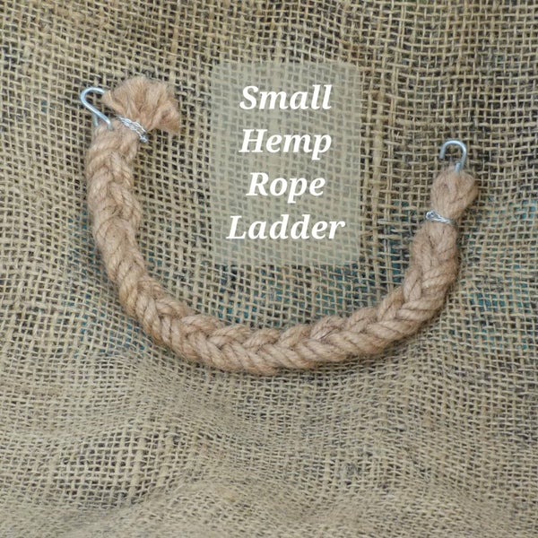 Mouse toys - Tease Toy or Small Hemp Rope Ladder Carousel 2