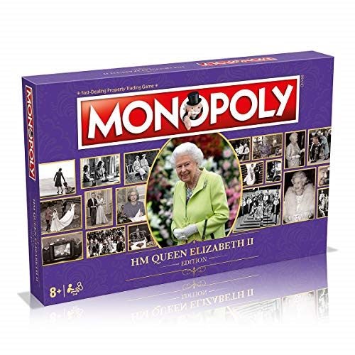 HM Queen Elizabeth II Monopoly Board Game Carousel 1