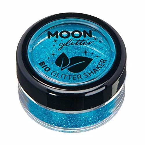 Biodegradable Eco Glitter Shakers by Moon Glitter Blue Cosmetic Bio Festival Mak Carousel 1