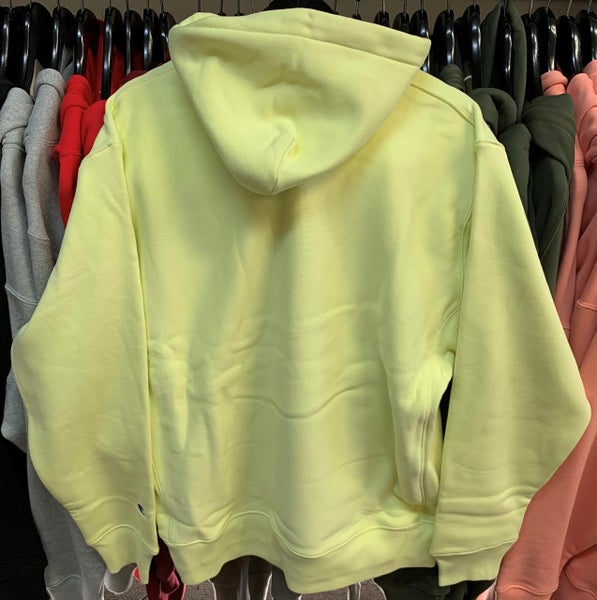Champion Reverse Weave Lemon Yellow Hoodie Pullover Jersey Carousel 2