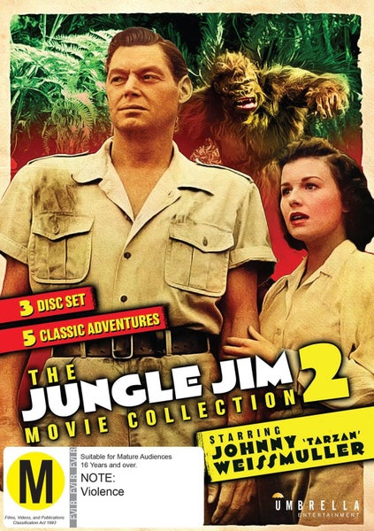 JUNGLE JIM MOVIE COLLECTION 2 (3DVD) Carousel 1