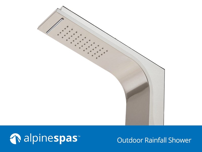 OUTDOOR RAINFALL SHOWER - ALPINE SPAS Carousel 1