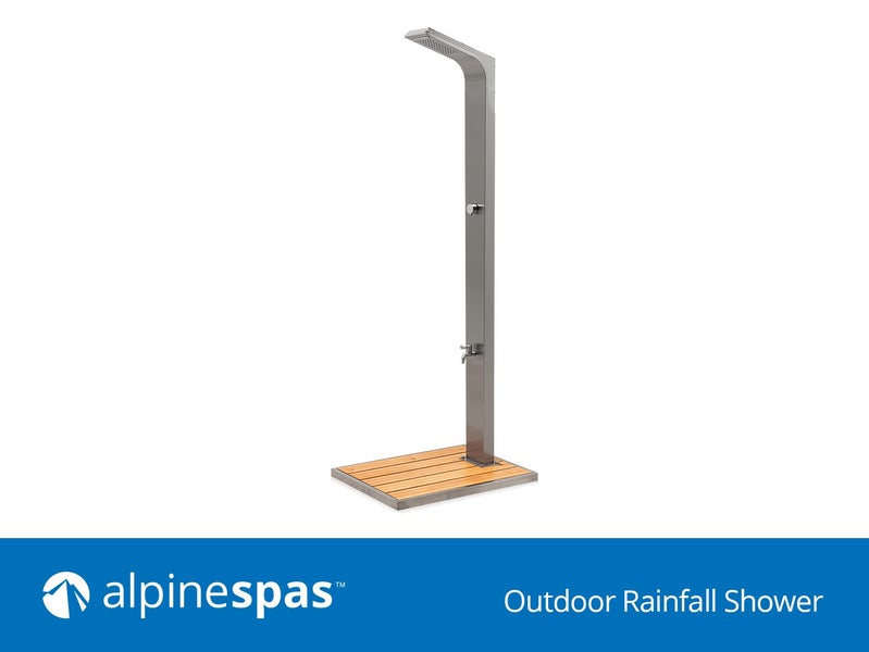OUTDOOR RAINFALL SHOWER - ALPINE SPAS Carousel 2