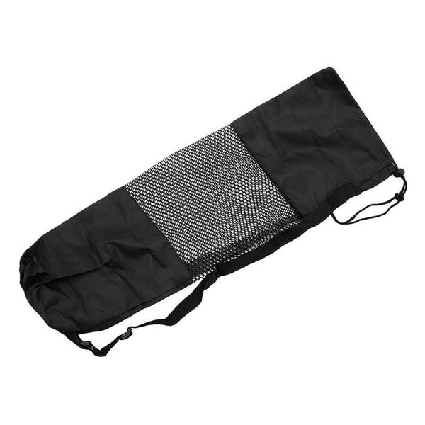 PTN 10mm BLACK Portable Yoga Mat Bag Nylon Carrier Washable Adjustable Strap Carousel 3