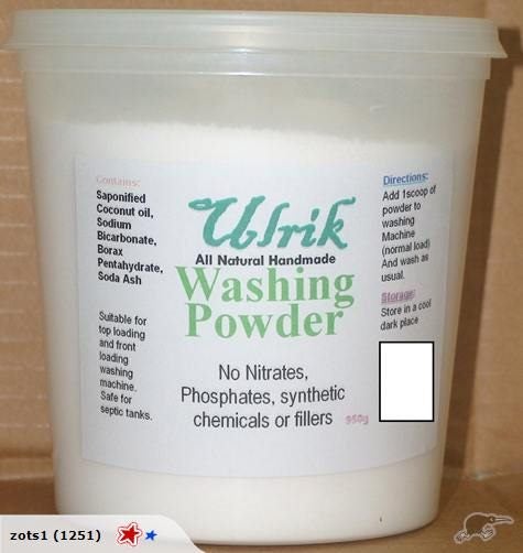 Concentrated Natural Washing Powder 950g Carousel 1