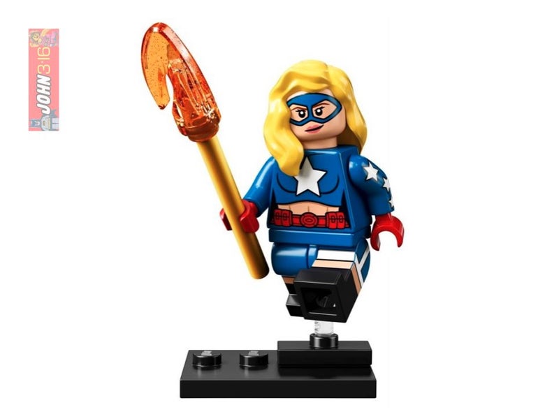 AWESOME DC SUPER HEROES LEGO COLLECTIBLE MINIFIGURE - STARGIRL Carousel 1