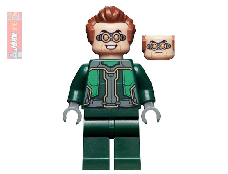 AWESOME LEGO SPIDER-MAN MINIFIGURE - DR. OCTOPUS (OTTO OCTAVIUS) / DOC OCK Carousel 1