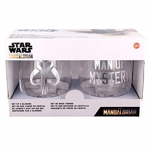 Stor Set of 2 Glass Glasses 510 ml The Child Mandalorian, Single Standard Carousel 1
