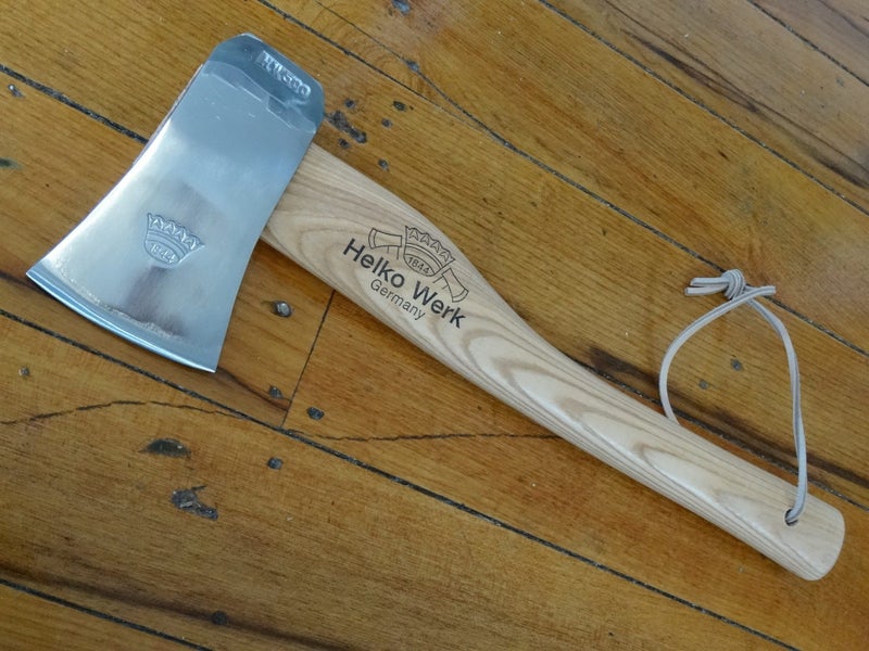 HELKO Classic Hudson Bay Camp hatchet 10107 with sheath Carousel 1