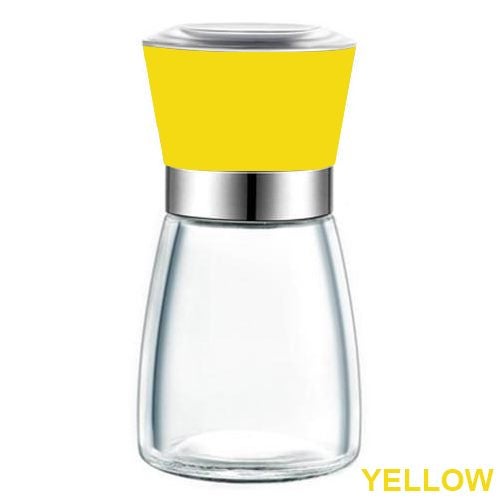 Spice & Salt & Pepper Grinder - Yellow Carousel 1