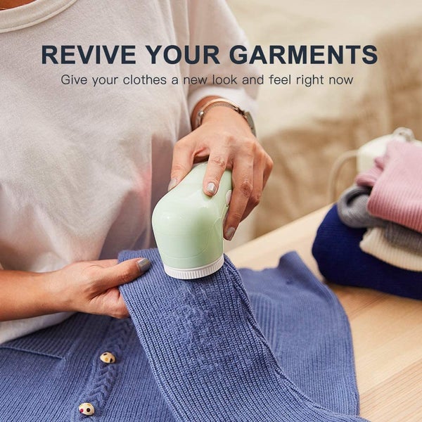 USB Fabric Shaver and Fluff Remover with Replaceable Stainless Steel Blades, USB Carousel 2