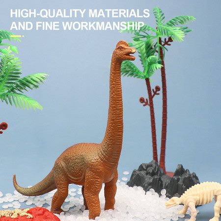 Dinosaur Toys with 8 Realistic Dinosaur Figures Activity Play Mat Carousel 7