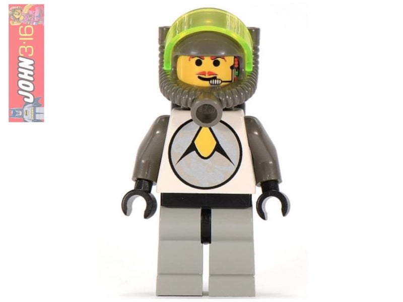 1996 CLASSIC SPACE MINIFIGURE - EXPLORIEN CHIEF Carousel 1
