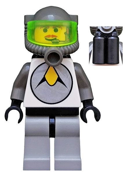 1996 CLASSIC SPACE MINIFIGURE - EXPLORIEN CHIEF Carousel 2