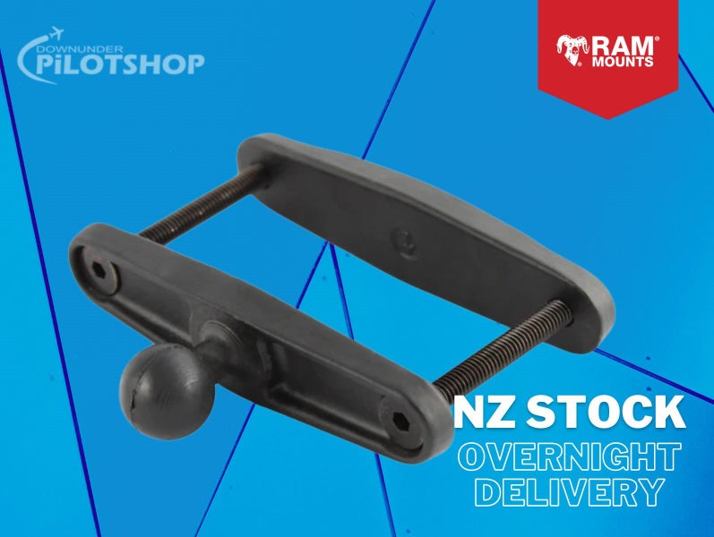 RAM Square Post Clamp Base for Posts up to 4" Wide Carousel 1