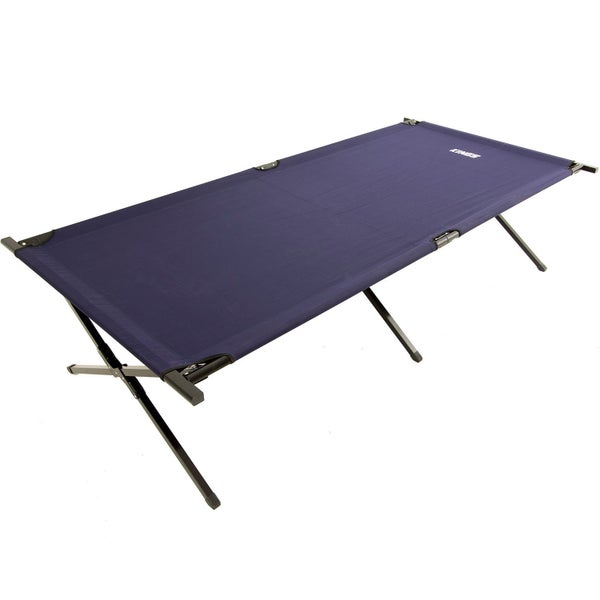 Adventure Kings Folding 1m Single Stretcher Bed + Premium Camping Sleeping Bag Carousel 2