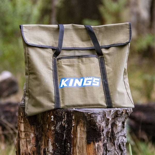 Adventure Kings Portable Firepit Bag 400GSM Ripstop Canvas Heavy-Duty Handles Carousel 2