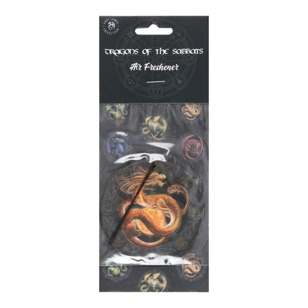 6 x Litha Dragon Floral Scented Air Freshener by Anne Stokes Carousel 1