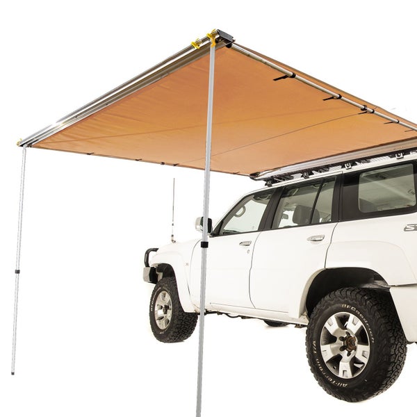 Adventure Kings 4WD SUV Side Awning 2x2.5m + 2x GroundGrabba Lite Sand Pegs Pair Carousel 2
