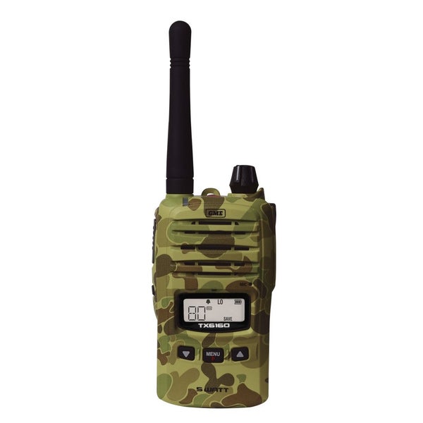 GME 5 Watt UHF Handheld Radio CAMO Carousel 1