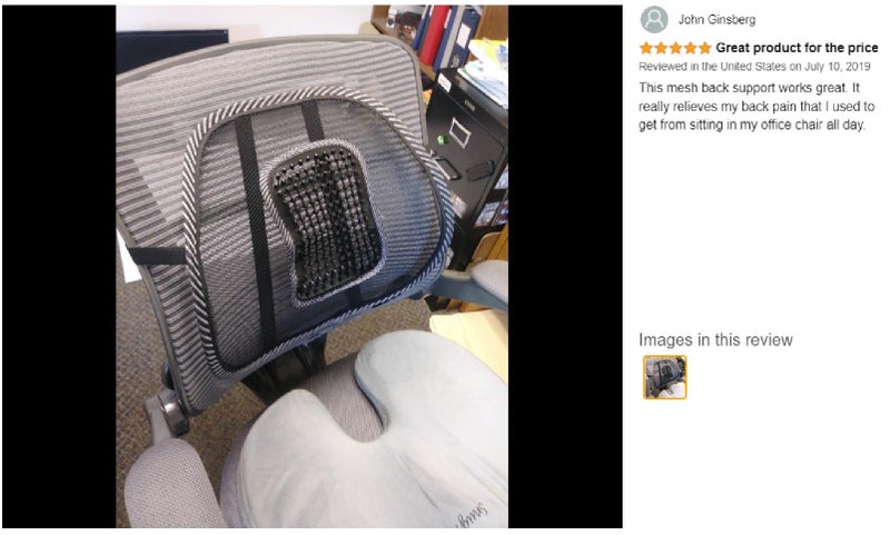 Brand New Computer Chair Seat Cushion Back Cushion Mesh *Sale NOW* Carousel 2