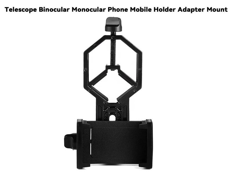 Telescope Binocular Monocular Mobile Phone Adapter Mount Carousel 2
