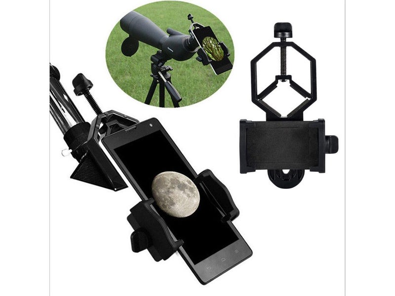Telescope Binocular Monocular Mobile Phone Adapter Mount Carousel 10