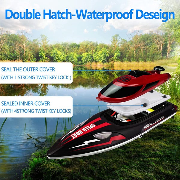 20 MPH High Speed Remote Control Boat Carousel 2