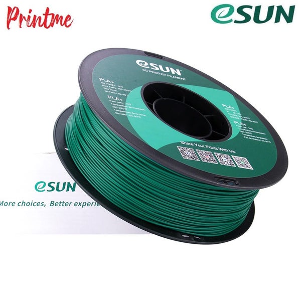 eSUN PLA+ GREEN 1.75mm 3D PRINTER FILAMENT 1kg/2.2lbs Carousel 2
