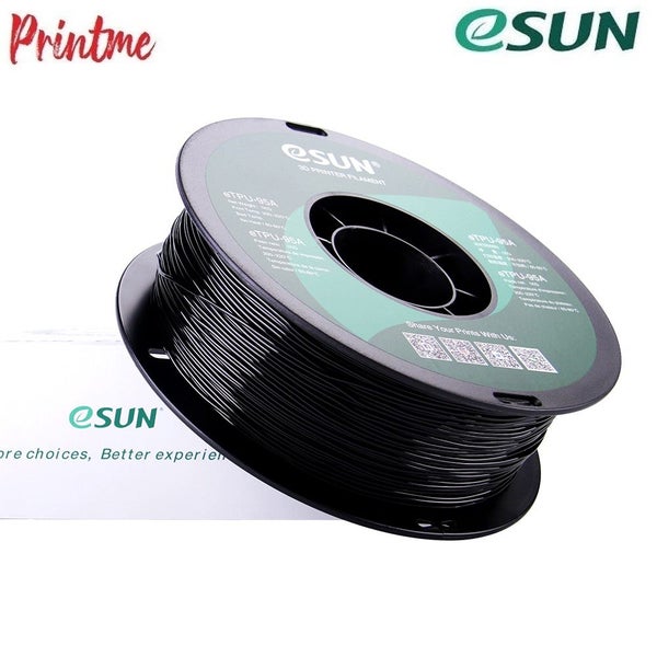 eSUN TPU-95A Black 1.75mm 3D PRINTER FILAMENT 1kg/2.2lbs Carousel 1