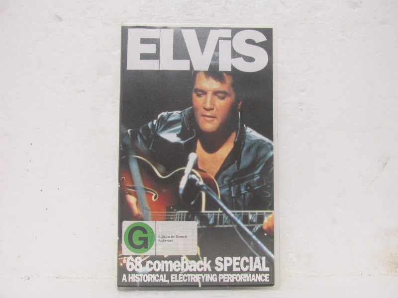 Elvis Presley – Elvis ‘68 come back special VHS VIDEOTAPE Carousel 1