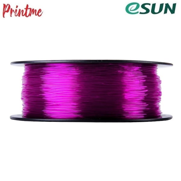 eSUN TPU-95A Glass Purple 1.75mm 3D PRINTER FILAMENT 1kg/2.2lbs Carousel 8